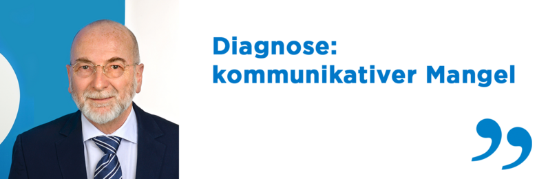 Leitartikel: Diagnose: kommunikativer Mangel ©Fotostudio August/Ärztekammer Salzburg
